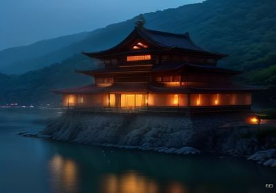 新加坡亚洲天堂城市夜景：滨海湾金沙酒店无边泳池俯瞰城市灯光，现代都市与热带绿化融合